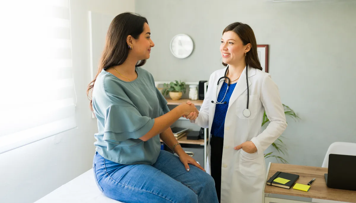Paciente en atención médica por Fonasa